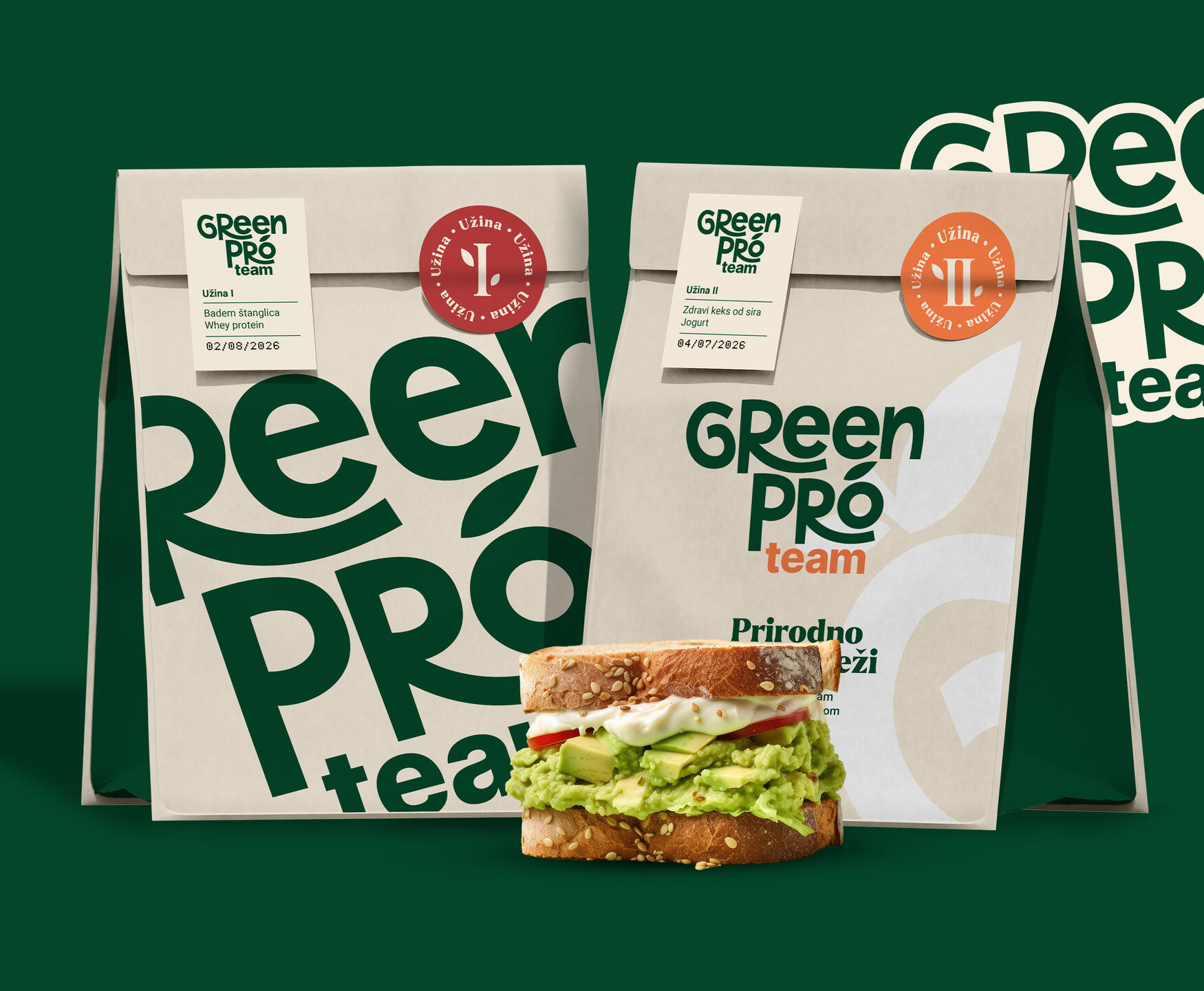 GreenProTeam: brand identity & packaging